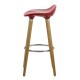 RESIGILAT - Scaun de bar ABS 194 rosu RESIGILAT - Scaun de bar ABS 194 rosu