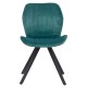 Scaun living din catifea BUC 248 verde Scaun living din catifea BUC 248 verde