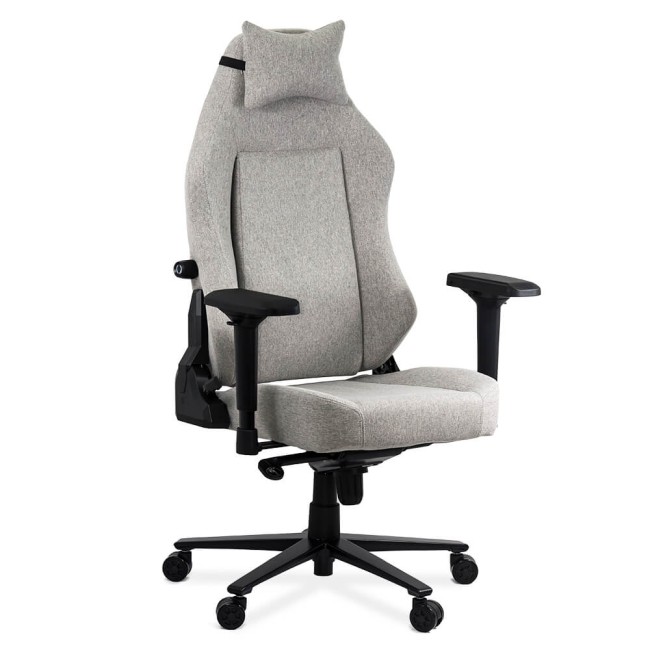 Scaun gaming, gri, stofa, cotiere 4D, confortabil, OFF 297 Scaun gaming, gri, stofa, cotiere 4D, compact, OFF 297
