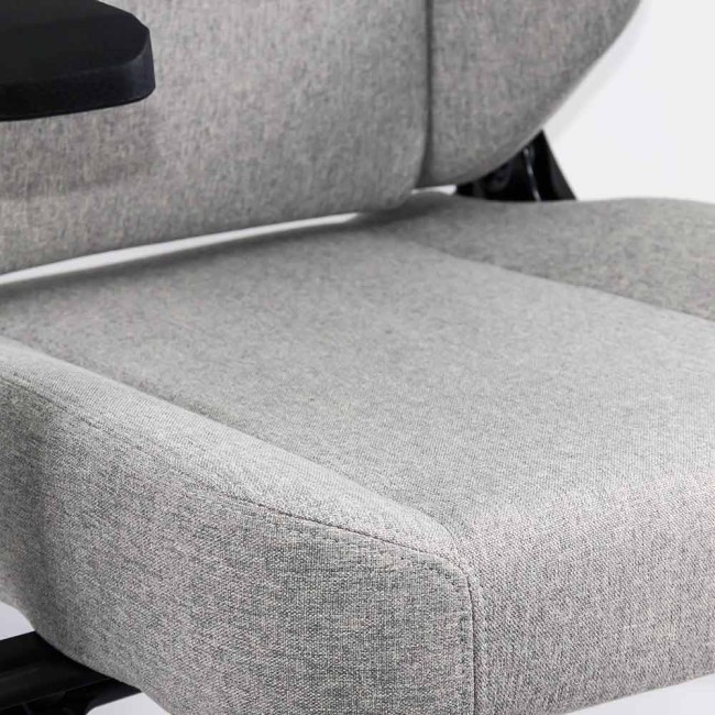 Scaun gaming, gri, stofa, cotiere 4D, confortabil, OFF 297 Scaun gaming, gri, stofa, cotiere 4D, compact, OFF 297