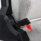 Scaun gaming, gri, stofa, cotiere 4D, confortabil, OFF 297 Scaun gaming, gri, stofa, cotiere 4D, compact, OFF 297