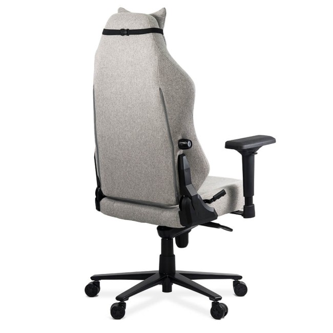 Scaun gaming, gri, stofa, cotiere 4D, confortabil, OFF 297 Scaun gaming, gri, stofa, cotiere 4D, compact, OFF 297
