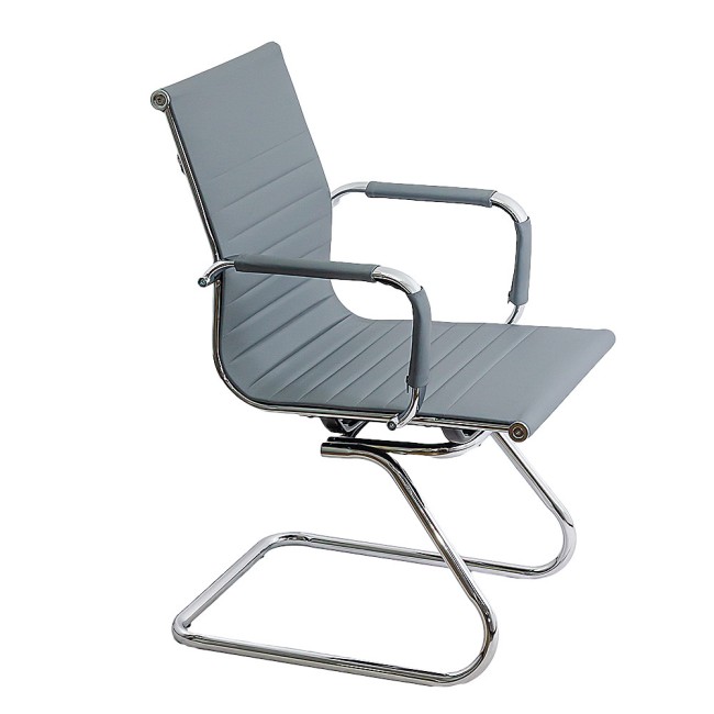 Scaun vizitator modern OFF 806 gri Scaun vizitator modern OFF 806 gri