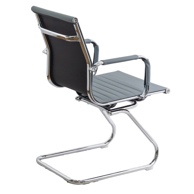 Scaun vizitator modern OFF 806 gri Scaun vizitator modern OFF 806 gri