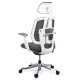 RETRAS - Scaune de birou ergonomic recliner cu spatar si brate reglabile SYYT 9505 gri RETRAS - Scaune de birou ergonomic recliner cu spatar si brate reglabile SYYT 9505 gri