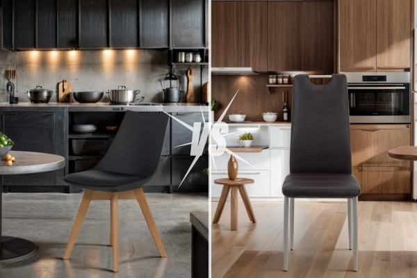 Contrast-între-scaunele-moderne-și-cele-clasice-în-bucătărie