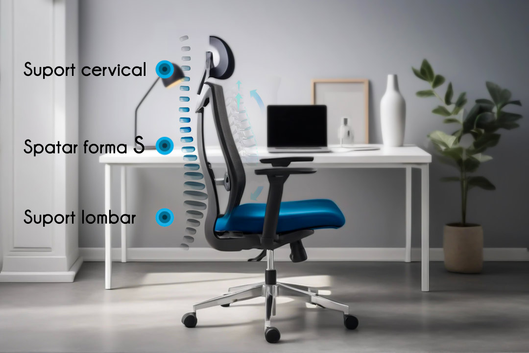 Scaun ergonomic SYYT 9501